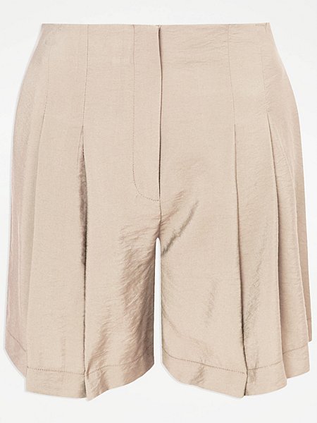 Beige Lightweight City Shorts