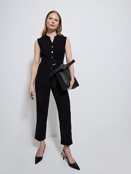 summer style essentials Belted Jumpsuit