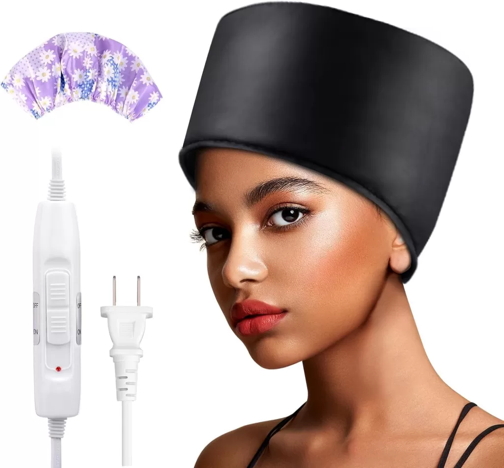 Moisturizing 4C hair thermal steamer