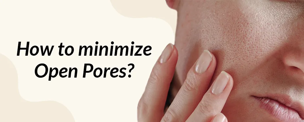 An image saying the words, Pore Reduction for Teens