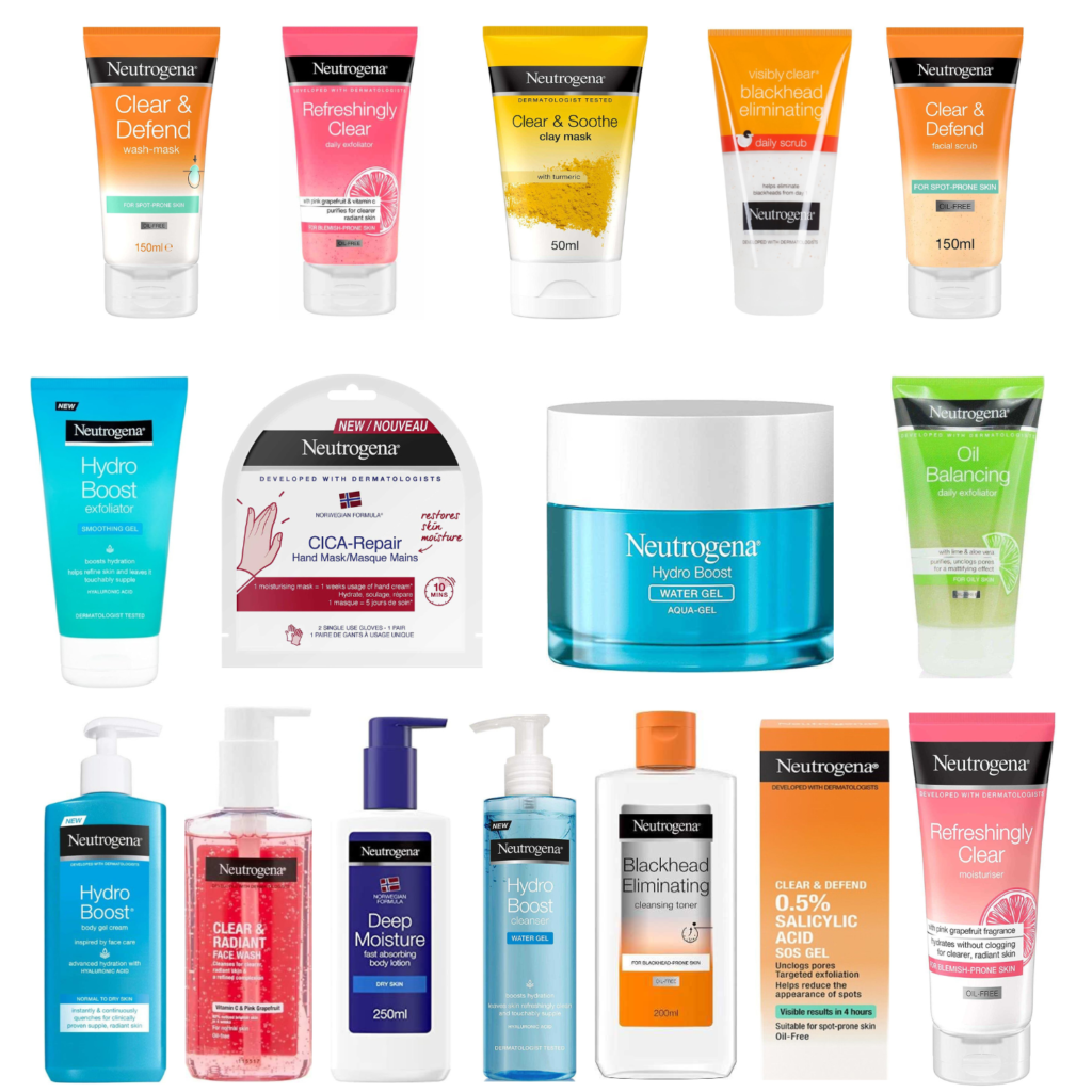 Skincare products