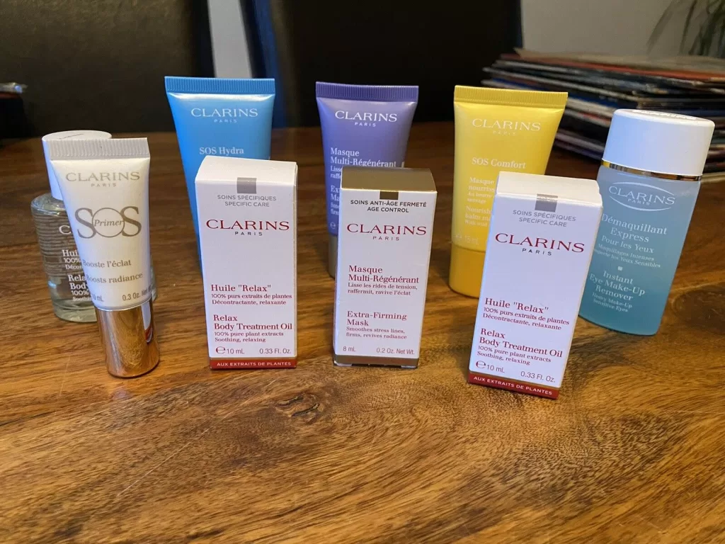 Clarins beauty skincare, easy skin use