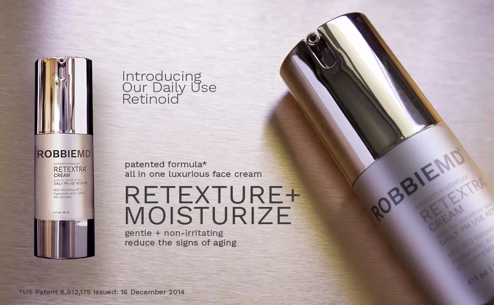 Image of Retextra Daily Use Retinoid Safe for Sensitive Skin Moisturize to aid along side Adapalene for acne usage