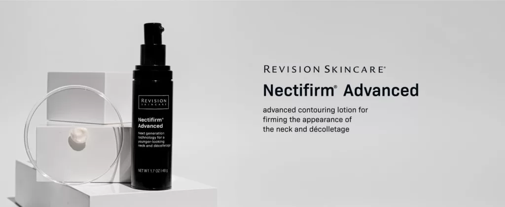 Image of Revision Skincare Nectifirm® Advanced, Anti Aging Neck Firming Cream for Mental well-being and skin health