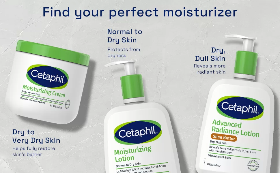 Image of Cetaphil Body Hydrating Moisturizing Cream for dry sensitive skin