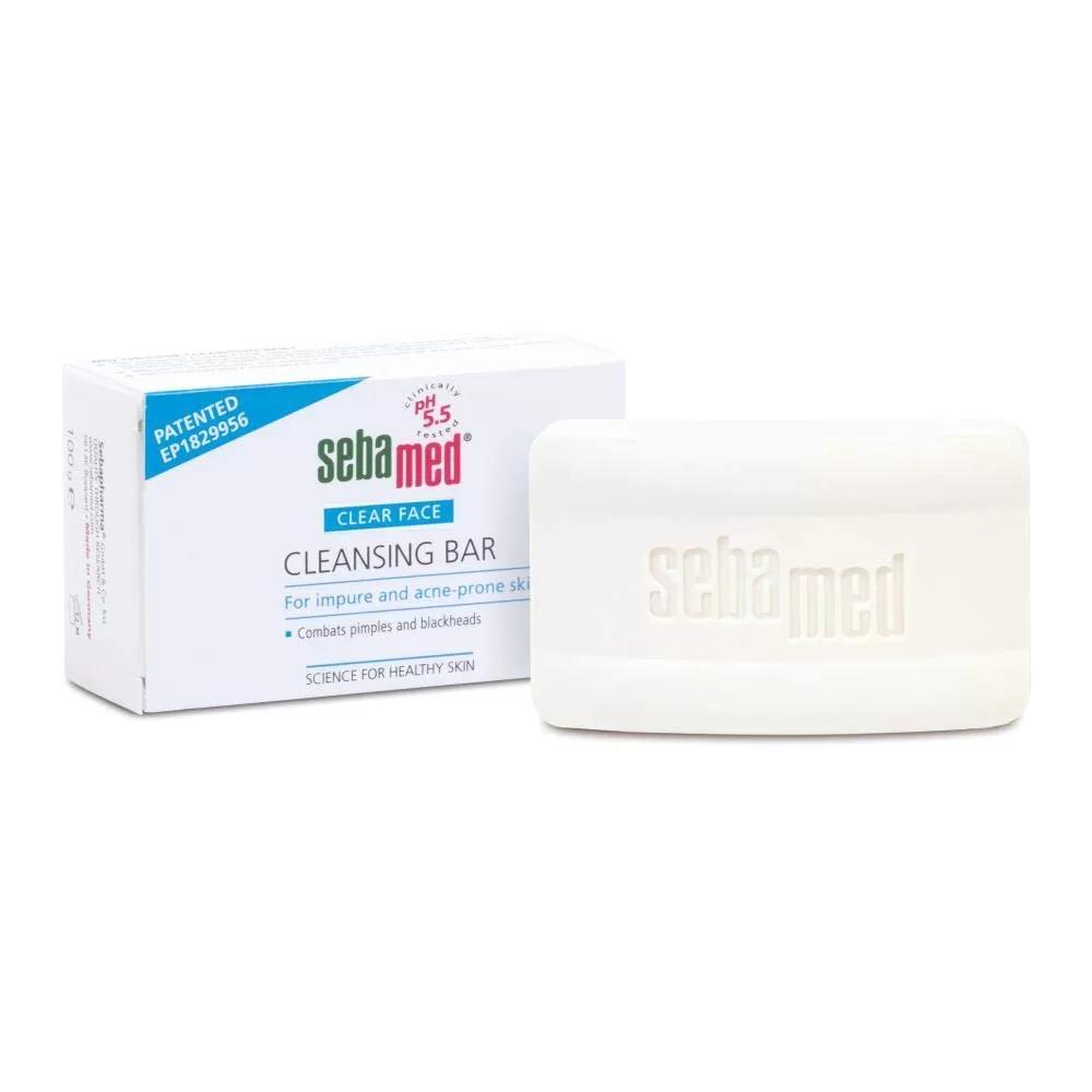 Image of Sebamed Clear Face Teenage Cleansing  in Bar vs Face Wash