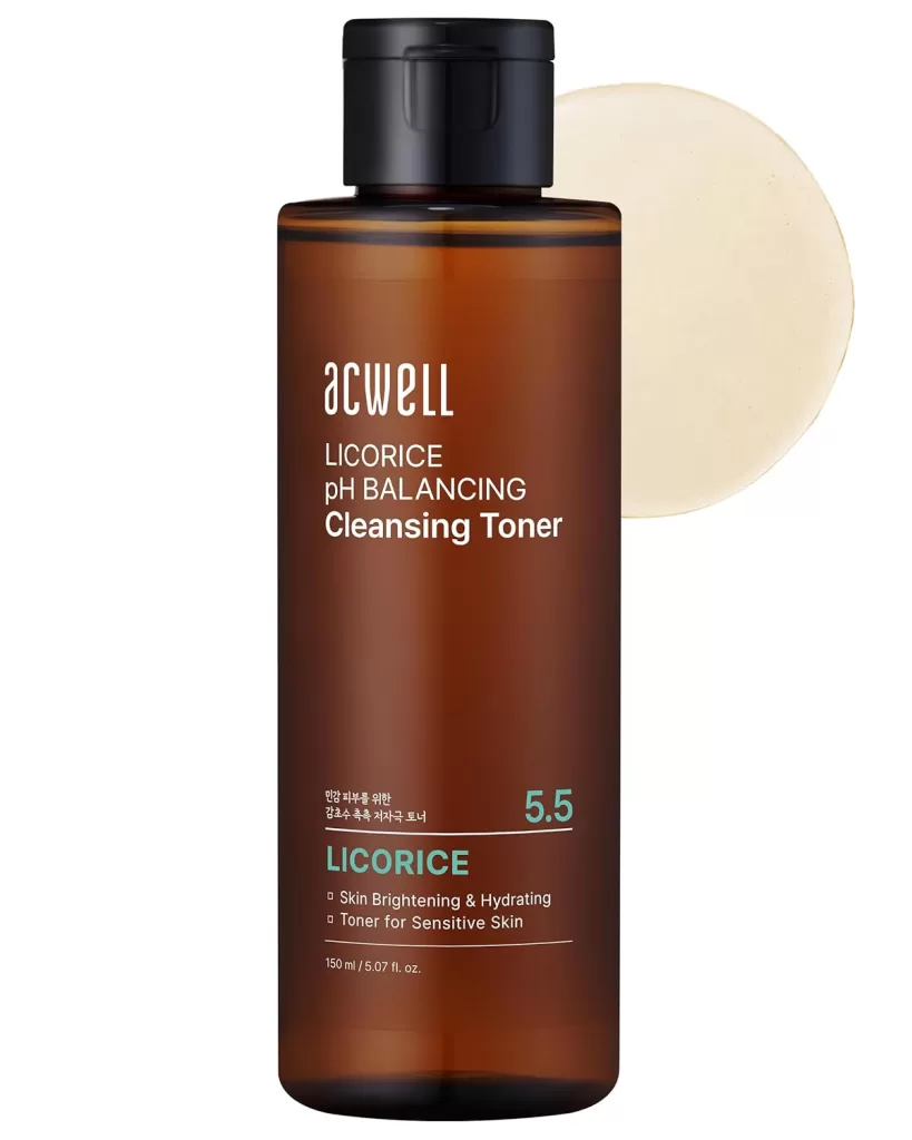 Image of ACWELL Licorice pH Balancing Korean Toner  , Skincare for stress-prone skin