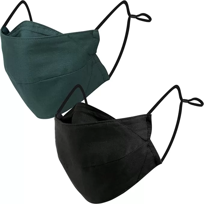 Image of BASE CAMP Reusable Cloth Dust Face Mask acne in teenagers