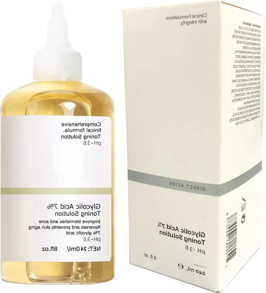 Image of Glycolic Acid 7% Toning Solution, a part of your routine with Glycolic Acid Toner