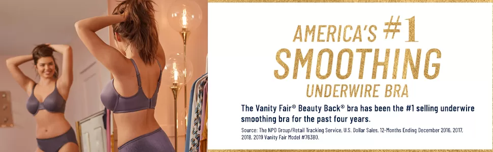 Image of Vanity Fair Women's Full Figure Beauty Back Smoothing Bra: Honeylove product