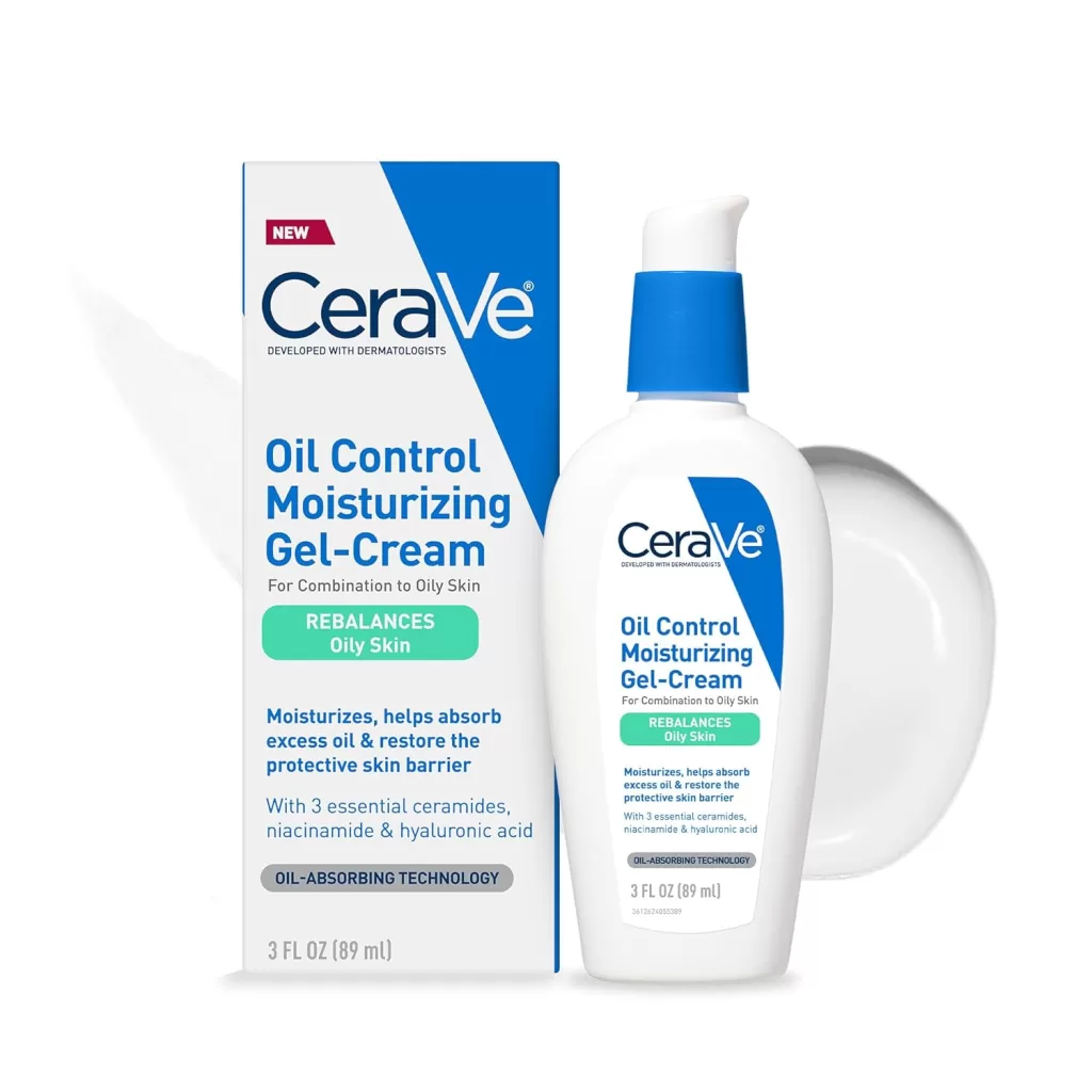 CeraVe Oil Control Moisturizing Gel detox nightwear Cream