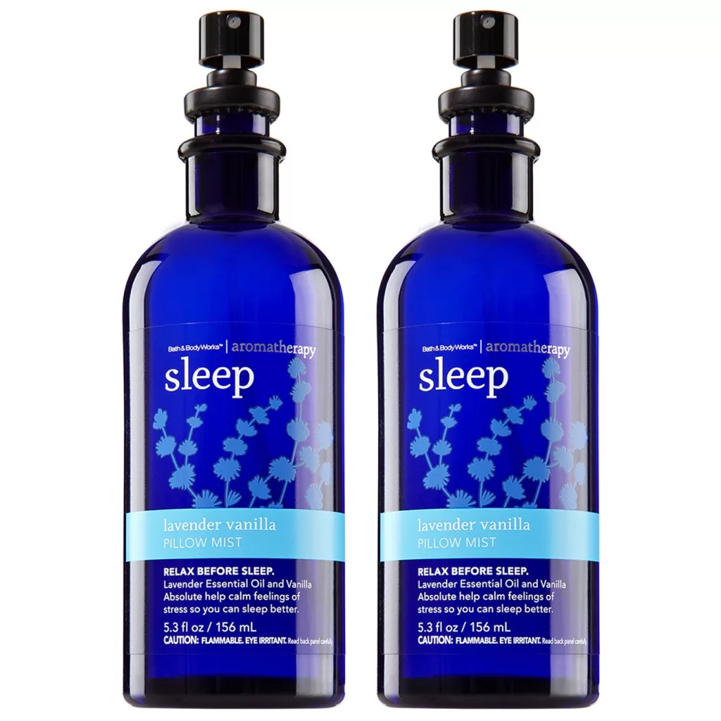 Image of Bath & Body Works Aromatherapy Sleep Lavender Vanilla Pillow Mist 