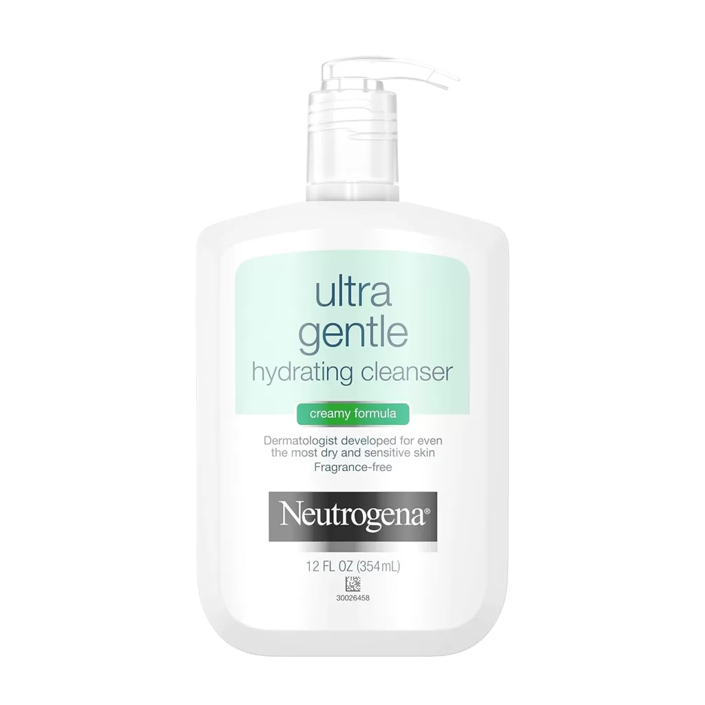 Image of the product Neutrogena Ultra Gentle Hydrating Facial Cleanser,  for Skin Cycling