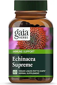 Image of Gaia Herbs Echinacea   as Alternatives to Silver Hydrosol