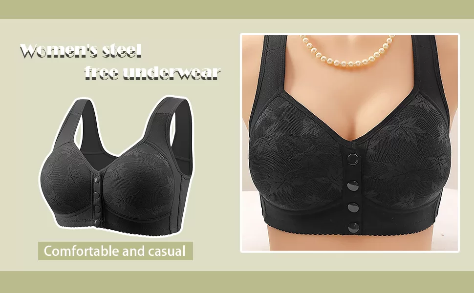 mage of womens bras for older women front closure bras for older women : Honeylove product