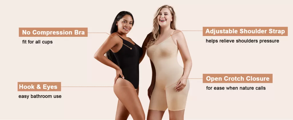 Image of 2 women wearing Shapewear for Curves