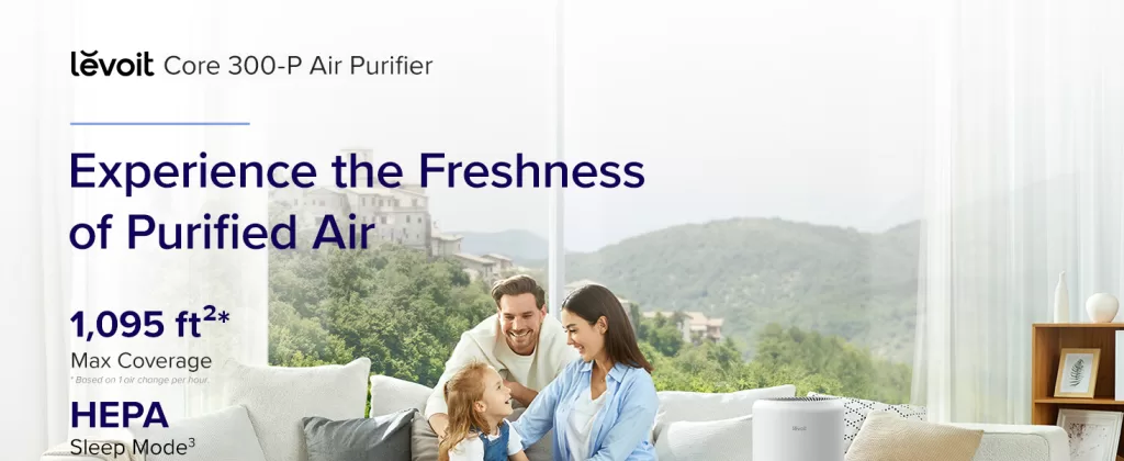 Image of LEVOIT Air Purifier for Home Allergies Pets Hair in Bedroom, For the use and part of the Understanding Eczema Triggers