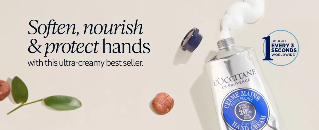 Image of L’OCCITANE Hand Cream Classics, 3-Piece Set:  A part of products for stronger nails