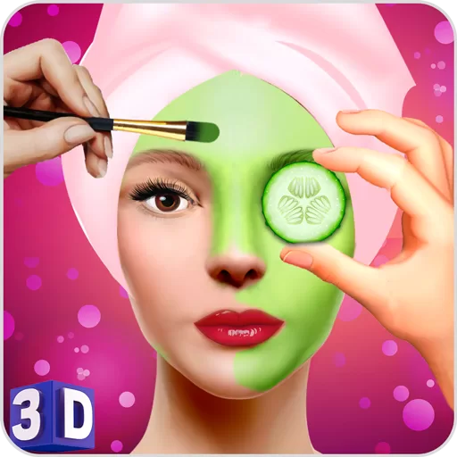 Image of Face Makeup & Beauty Spa Salon Makeover Games: AI Digital Beauty