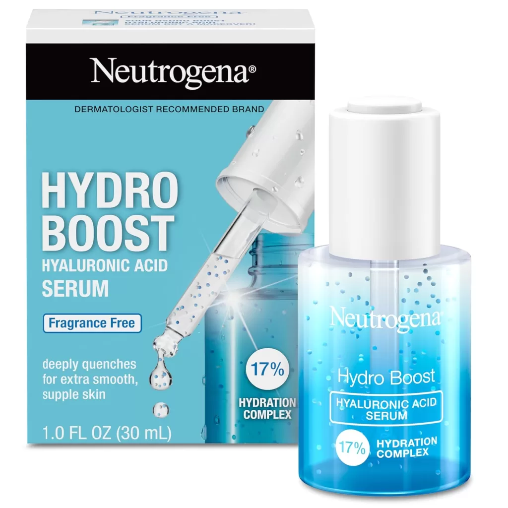 Image of  Neutrogena Hydro Boost Hyaluronic Acid Serum For Face with Vitamin B5,,:Annie Rose Prce-less