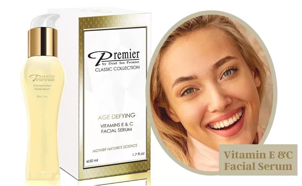 Image of Premier Dead Sea Vitamin E & C facial serum: High-Demand Beauty Products