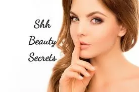 Image of a woman saying, Shh Organic Beauty Secrets