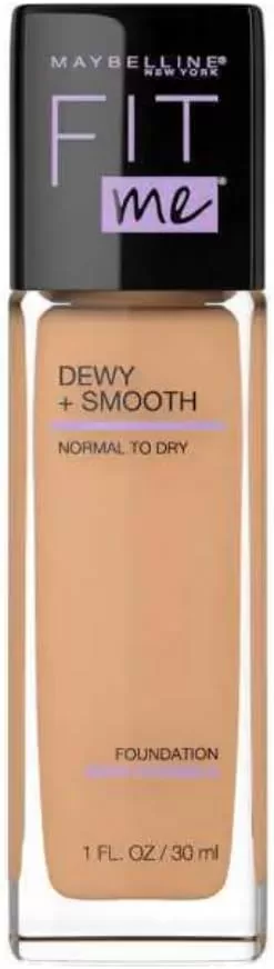 Maybelline Fit Me Dewy + Smooth Foundation 30ml - 230 Natural Buff. : Date night makeup