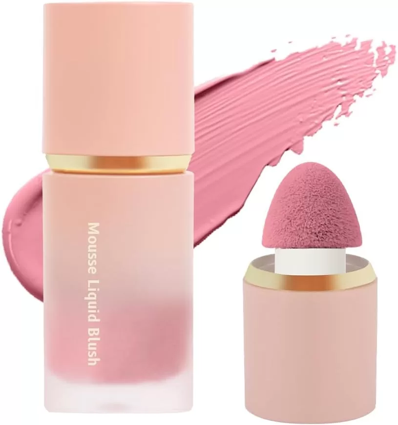 Date makeup looks: LOPHE Liquid Blush for Cheeks,