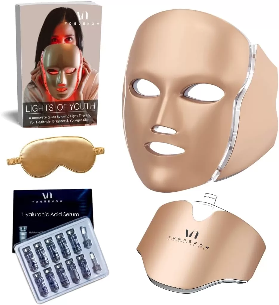 Image of Led face mask Light Therapy : LED facial mask features