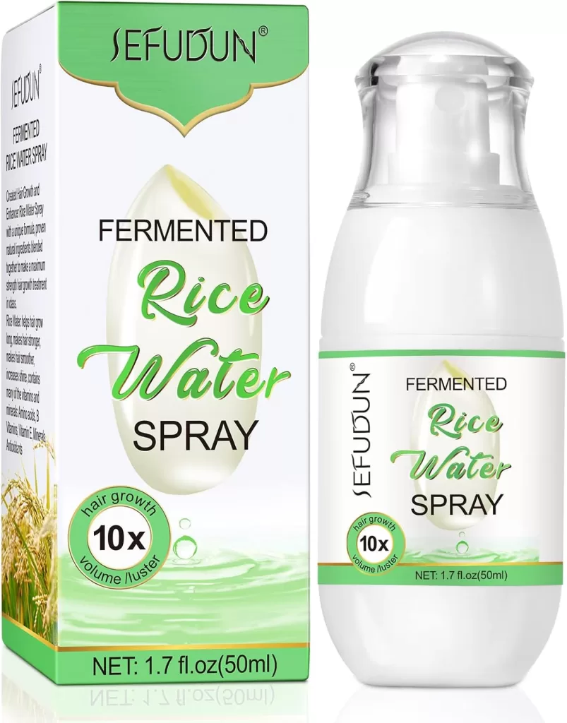 Rice Water Spray Hair Growth And Regrowth,:; Probiotic recipe for radiant skin