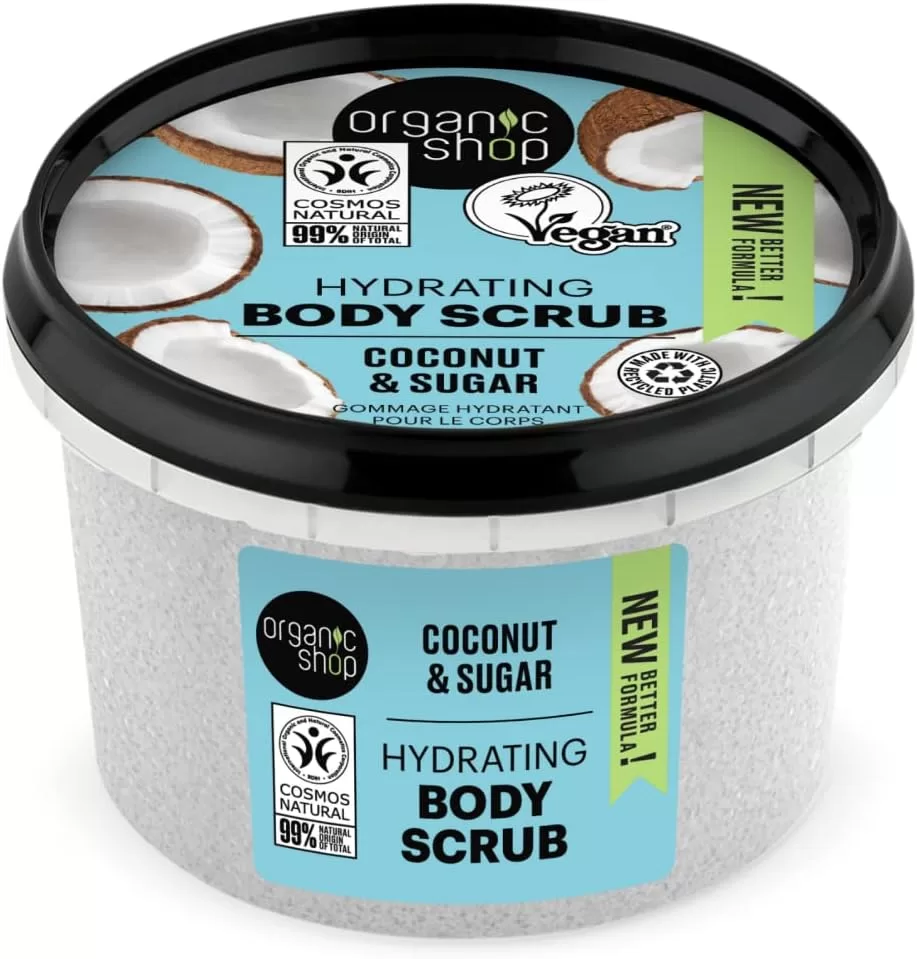 Organic Shop Hydrating Body Scrub Coconut : Ayurvedic beauty rituals