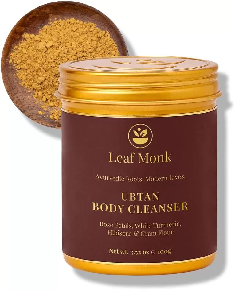 Leaf Monk Ubtan Body Cleanser For Oliy Skin - : Ayurvedic beauty rituals