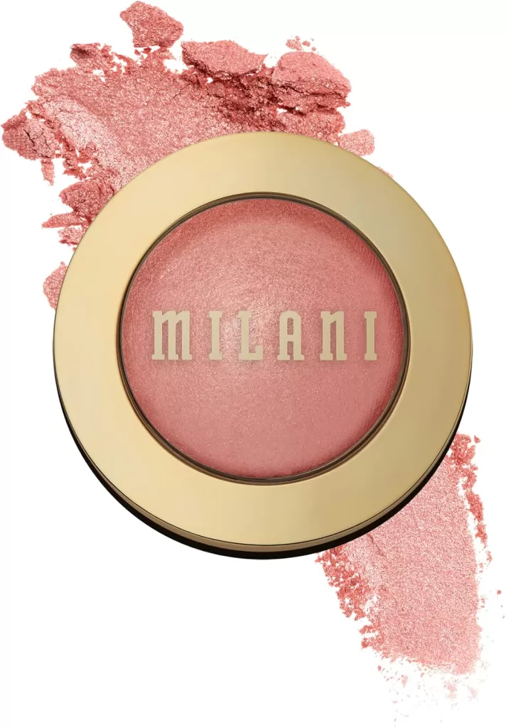 First date makeup looks:  Milani Baked Blush