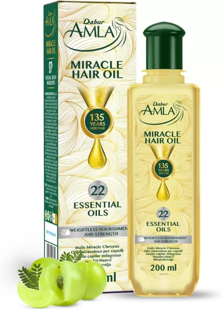 Dabur Amla Miracle Oil - 200ml : Ayurvedic beauty rituals