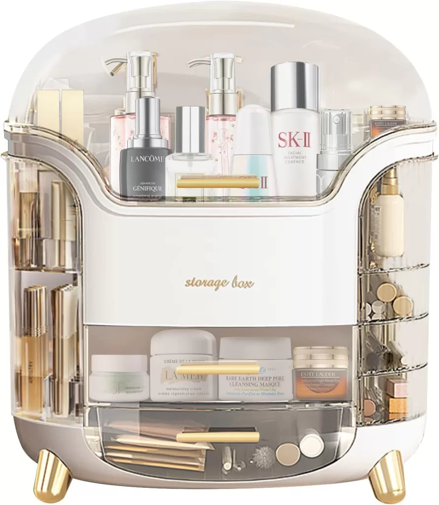 Suyoo Makeup Organiser Storage Box - Cosmetics :  Store Skincare Products