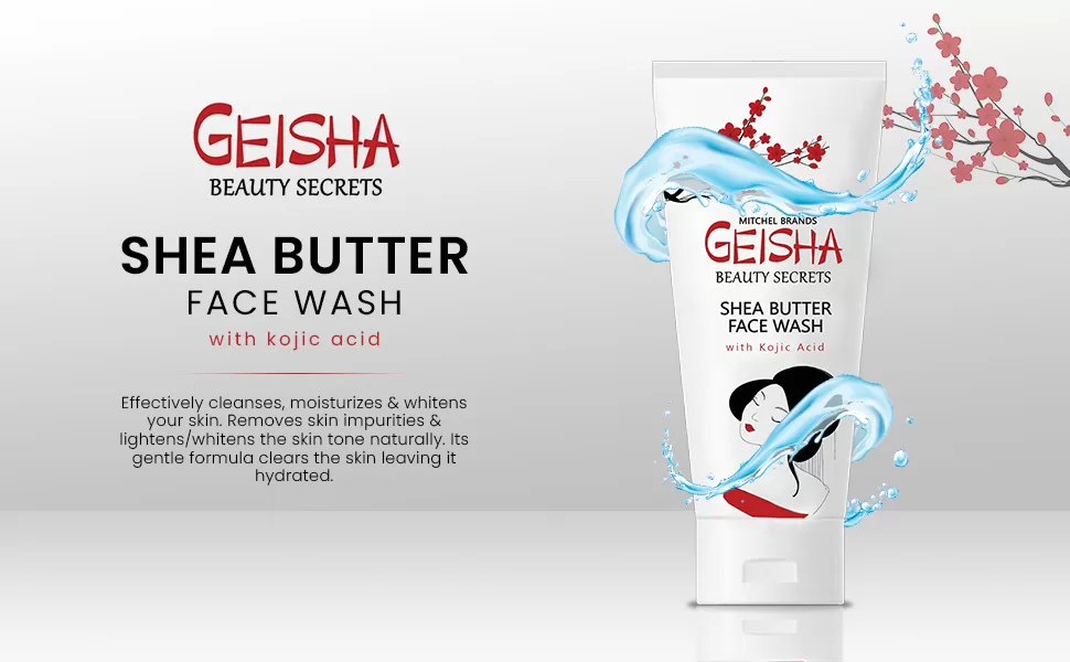 Geisha, Kojic Acid Face Wash : Geisha-inspired skincare