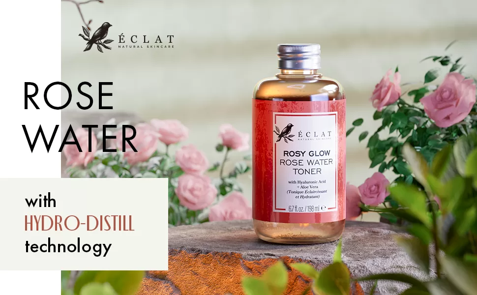 DIY Anti-Wrinkle Serum: Rose Water Toner - Pure Rose Water with Hyaluronic Acid & Aloe Vera