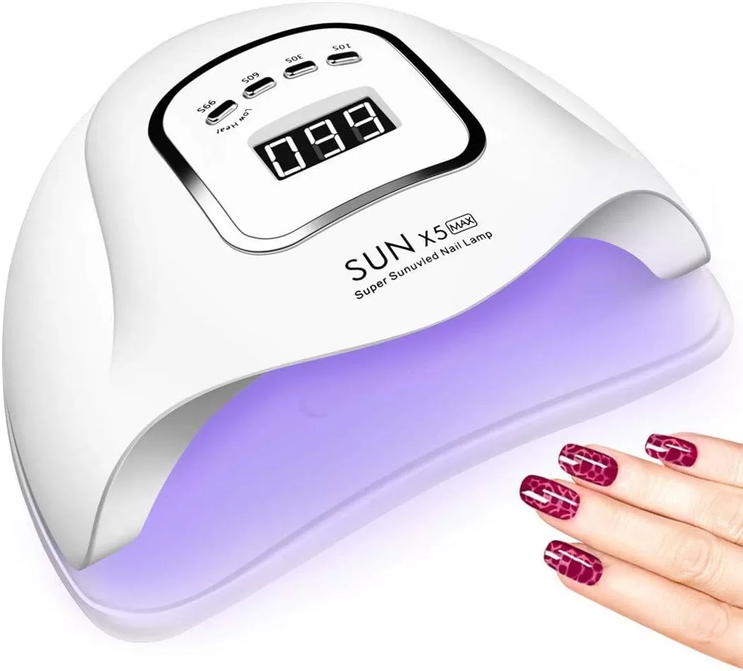 Nail Curing with the SUN X (Max) UV LED Nail Lamp