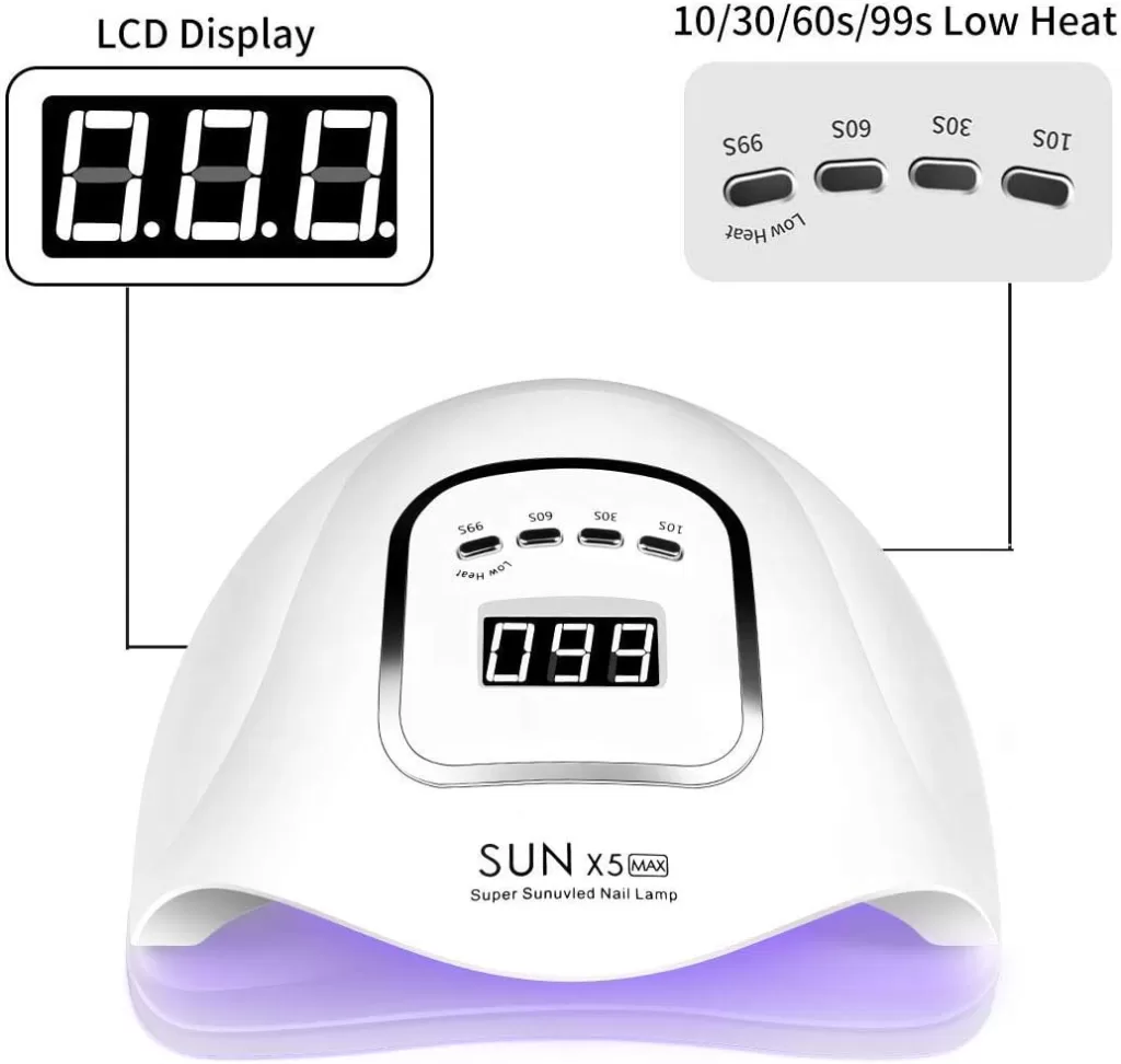 UV LED Nail Lamp: Versatility for All Gel Types