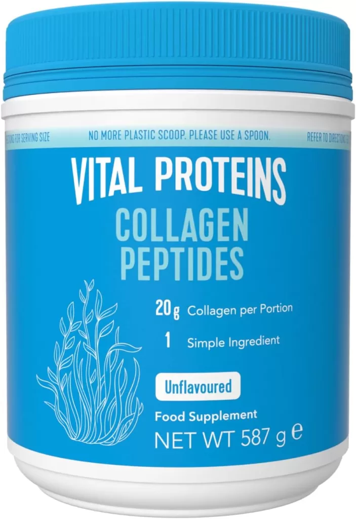 Collagen Peptides for Acne: Vital Proteins Collagen Peptides Powder Supplement (Type I, III), 