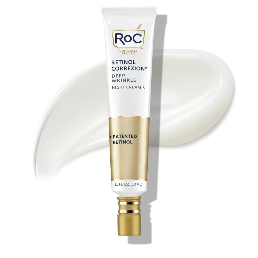 Anti-Aging Skincare products: RoC Retinol Correxion Deep Wrinkle Anti-Aging Night Cream