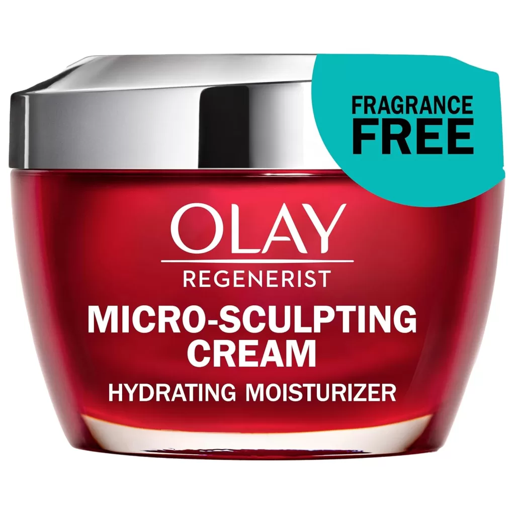 Anti-Aging Skincare products: Olay Regenerist Micro-Sculpting Cream Face Moisturizer