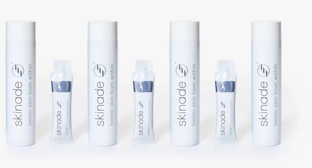 Collagen Peptides for Acne: skinade collagen drink 