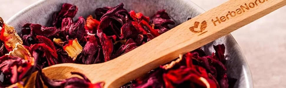Natural Skincare Ingredients: Organic Hibiscus Flowers | Egyptian | Premium Quality | 1Kg BIO| Big Petals for Loose Tea