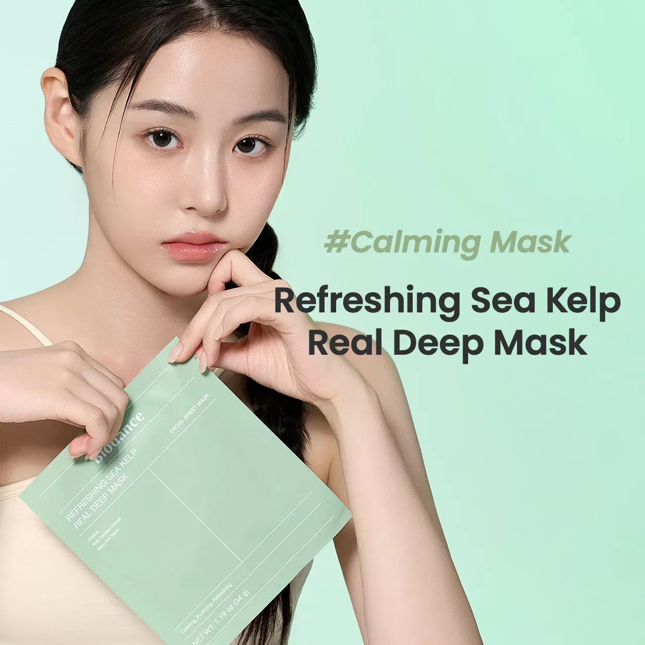 Image of the best sea kelp facial mask