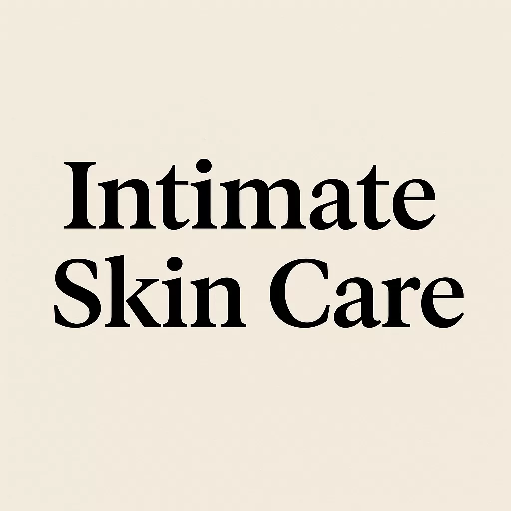 Image of the words, intimate skincare ingredients