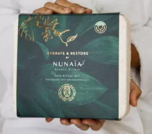 Image of the product. Nunaïa Hydrate & Restore Skin Ritual Set Skincare Exam