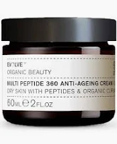 Image of a jar of The Clean Beauty Edit Multi Peptide 360 Anti Ageing Cream